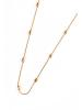 Emily Westwood Slušivý pozlátený náhrdelník z ocele EWN250174G