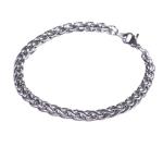 Marc Malone Nadčasový oceľový náramok pre mužov MCGB5058S 21 cm