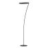 LED stojaca lampa Sirko, pieskovo čierna, výška 177 cm, kov, CCT