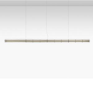 FLOS LED závesné svietidlo LUCE CILINDRICA S3, sklo