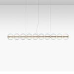 FLOS LED závesné svietidlo LUCE SFERICA S2, sklo