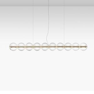 FLOS LED závesné svietidlo LUCE SFERICA S2, sklo