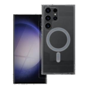 Puzdro Magsafe Clear Samsung Galaxy S23 Ultra - transparentné