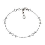 Emporio Armani Pôvabný strieborný náramok pre ženy so zirkónmi EG3616040