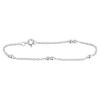Soliter Slušivý strieborný náramok s guličkami 461 001 00840 04