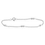 Soliter Slušivý strieborný náramok s guličkami 461 001 00840 04