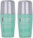 Biotherm Súprava guličkových dezodorantov Aquapower (48H Protector) 2 x 75 ml