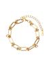 Marc Malone Dámsky pozlátený retiazkový náramok MCB250189G