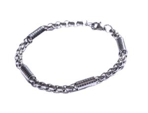 Marc Malone Pánsky oceľový náramok MCGB5062S 21 cm