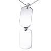 Sam`s Artisans Náhrdelník Double Dog Tag chirurgická oceľ INHM077