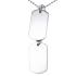 Sam`s Artisans Náhrdelník Double Dog Tag chirurgická oceľ INHM077