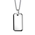 Sam`s Artisans Náhrdelník Edge ID chirurgická oceľ INHM080