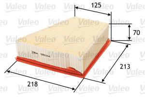 VALEO Vzduchový filter 585004-D