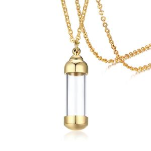 Linda`s Jewelry Náhrdelník Remember GLD chirurgická oceľ INH228