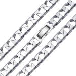 Sam`s Artisans Náhrdelník Square Curb 9mm chirurgická oceľ INHM082