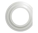 lap lap - Retro rámik krajný biela