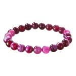 Evolution Group Minerálny náramok z fialového achátu 43056.3