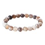 Evolution Group Minerálny náramok z hnedého achátu 43056.3