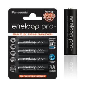 Panasonic Eneloop Pro AA NiMH 1,2V 2500mAh BL4