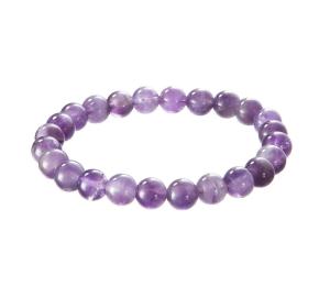 Evolution Group Minerálny náramok z fialového ametrínu 43056.3