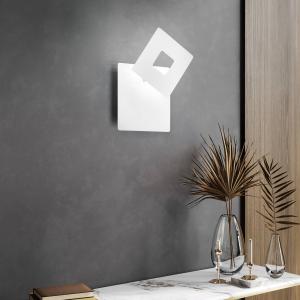 LED nástenné svetlo Hennes, šírka 18 cm, biele