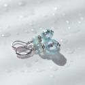 Lampglas Pôvabné náušnice Ice Ice Baby s rýdzim striebrom v perlách Lampglas EER5/1/CHI
