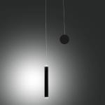 LED závesné svietidlo Prado, čierne, kovové, stmievateľné