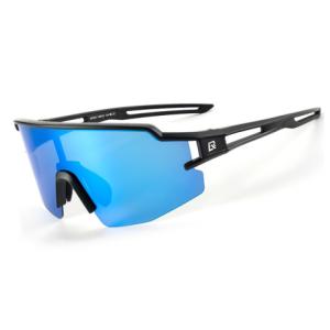 Rockbros RB8007 Polarized cyklistické okuliare, čierne / modré