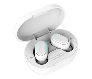 Vodotesné bezdrôtové slúchadlá A7s TWS Bluetooth biele