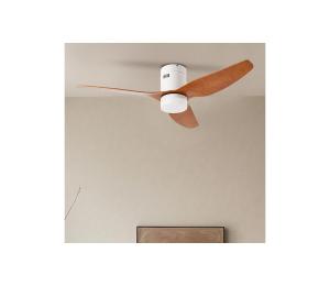 ZE ZE - LED stropný látor PADUA LED/18W/230V Wi-Fi Tuya biely/hnedý + DO