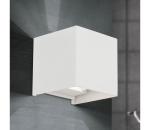 Orion Orion AL 11-1192 - LED vonkajšie nástenné svietidlo CUBE 2xLED/3W/230V IP54 biel