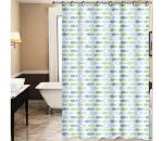 UTC Sprchový záves TORO PREMIUM 178x199 cm modro-zelený