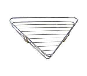 UTC Rohová sprchová polica 25x34 cm, lesklý chróm