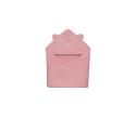 Lionelo Lionelo - Detská osuška s kapucňou MUSLIN HOODED TOWEL Ružová