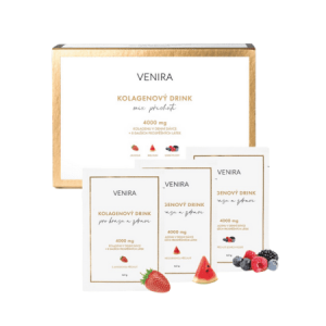 VENIRA Kolagénový drink mix 3 príchutí 30 x 6,3 g