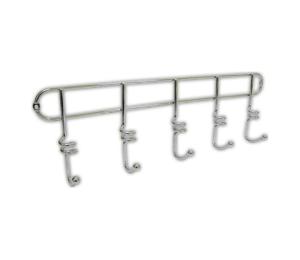 UTC Nástenný vešiak TWIST 4,3x14,5 cm lesklý chróm