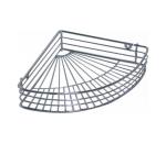 UTC Rohová polička do sprchy 22,7x31,5 cm lesklý chróm