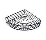 UTC Rohová sprchová polica 22,7x31,5 cm čierna