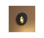 Brilagi Brilagi - LED vonkajšie zapustené svietidlo STAIRDOT LED/2W/230V čierne IP65 okrúhle