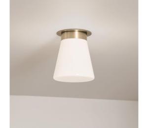 Elstead Kichler KL-ALBERS-F-T-CPZ-Stropné svietidlo ALBERS 1xE27/40W/230V, priemer 21,6 cm, bronz