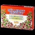 MÜLLEROVE PASTILKY s echinaceou a vitamínom C 24 kusov