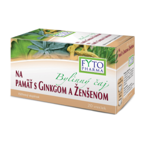 FYTO Bylinný čaj na dobrú pamäť 20 x 1,25g