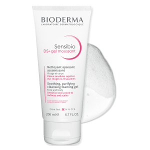 BIODERMA Sensibio DS+ gel moussant čistiaci gél na seboreu 200 ml