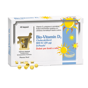 PHARMA NORD Bio vitamín D3 40 kapsúl