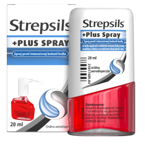 STREPSILS Plus sprej 20 ml