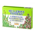 MÜLLEROVE PASTILKY so skorocelom a materinou dúškou 36 kusov