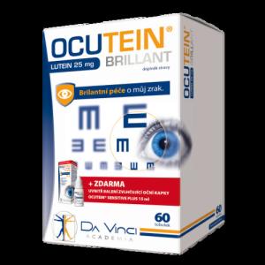 OCUTEIN Brillant luteín 25 mg 60 tabliet +15 ml