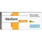 GENERICA Riboflavin 10 mg 60 tabliet