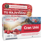 BARNY´S Cran-urin kanadské brusnice 40 + 20 kapsúl zadarmo