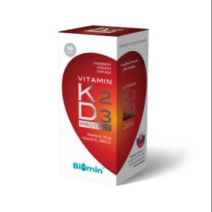 BIOMIN Vitamín K2 + D3 protect 60 kapsúl